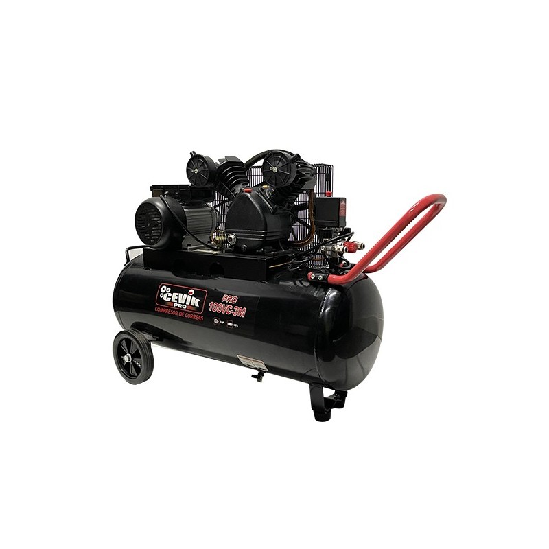 COMPRESOR  CORREA  CA-PRO100VC-3M  CEVIK  MONOFáSICO
