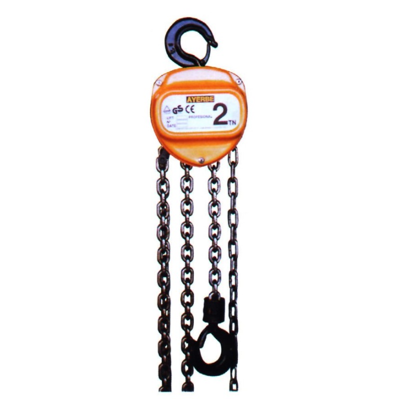 POLIPASTO  CADENA  PRO.  6  MT.