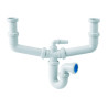 SIFON DOBLE FREGADERO S-50 D.40