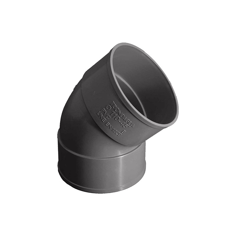 CODO PVC H-H 45 32 MM