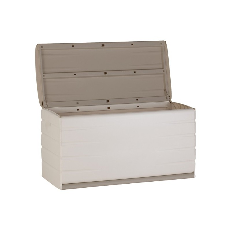 BAÚL  BEIGE  RESINA