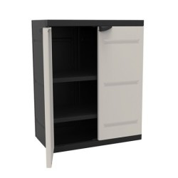 ARMARIO  RESINA  BAJO  2  PUERTAS