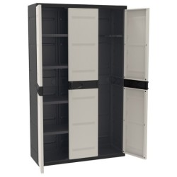 ARMARIO  RESINA  3  PUERTAS  4  BALDAS