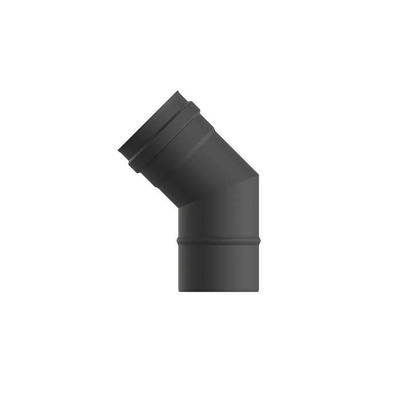 CODO ESTUFA VITRIFICADO MATE PELLET 45