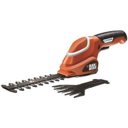 TIJERA  CORTACÉSPED  A  BATERÍA  +  ARREGLASETOS  BLACK  DECKER