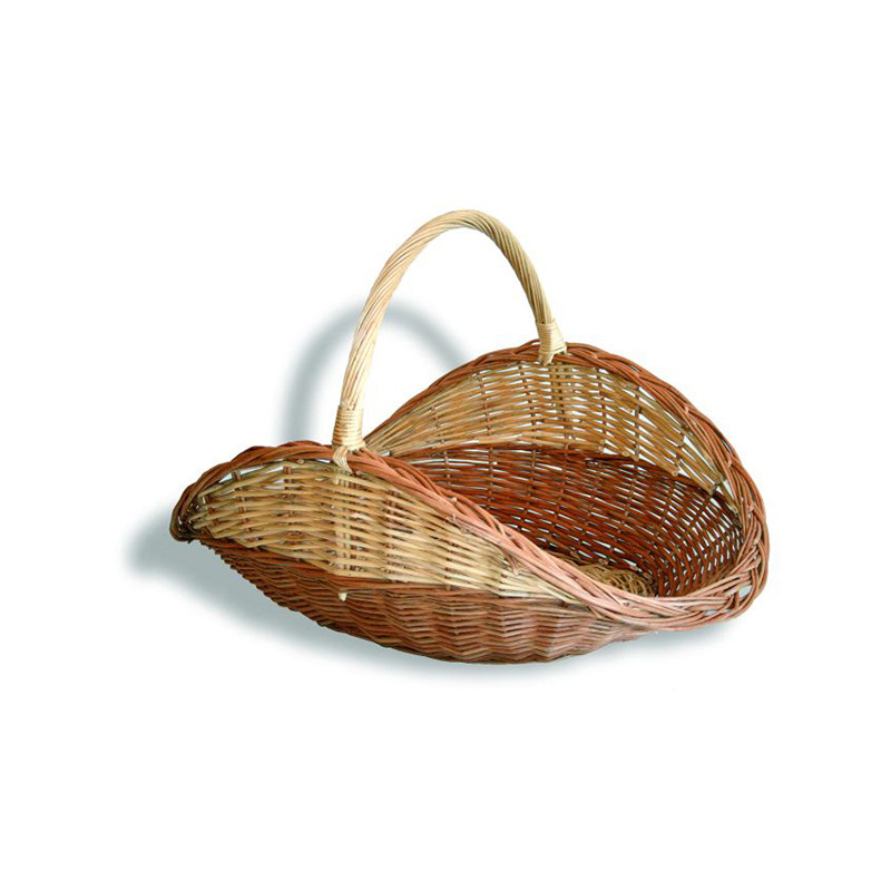 CESTA LEÑA MIMBRE OVAL RUSTICO