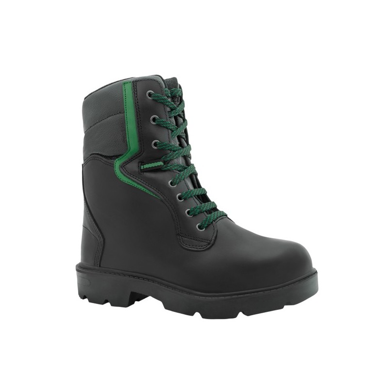 BOTA  PIEL  MOTOSIERRA  S3  PU+PL