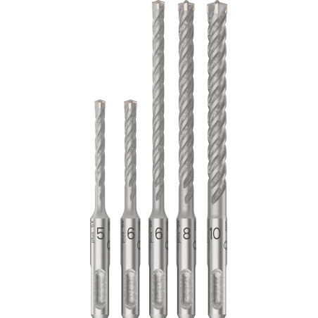 BROCA SDS PLUS-5X JGO 5PZ