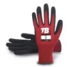 GUANTE  NYLON  ROJO  NITRILO  PALMA