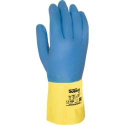 GUANTE  Bicolor  de  látex  Y  neopreno  pesado  322  juba