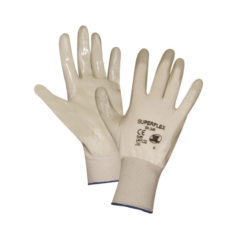 GUANTE  NITRILO  SOPORTE  NYLON