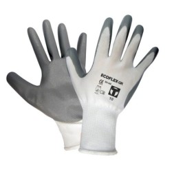 CAJA  DE  12  GUANTES  NYLON  /  POLIÉSTER  ECOFLEX  GR  3L