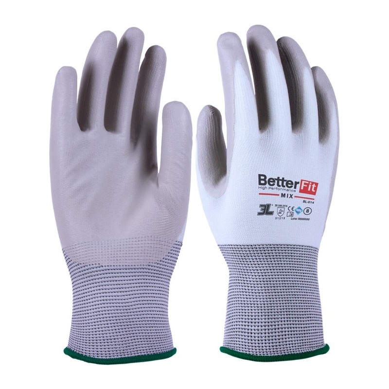 GUANTE  DE  NYLON  ELÁSTICO  BL  104  3L
