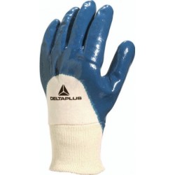 GUANTES  NITRILO  AZUL  DELTAPLUS