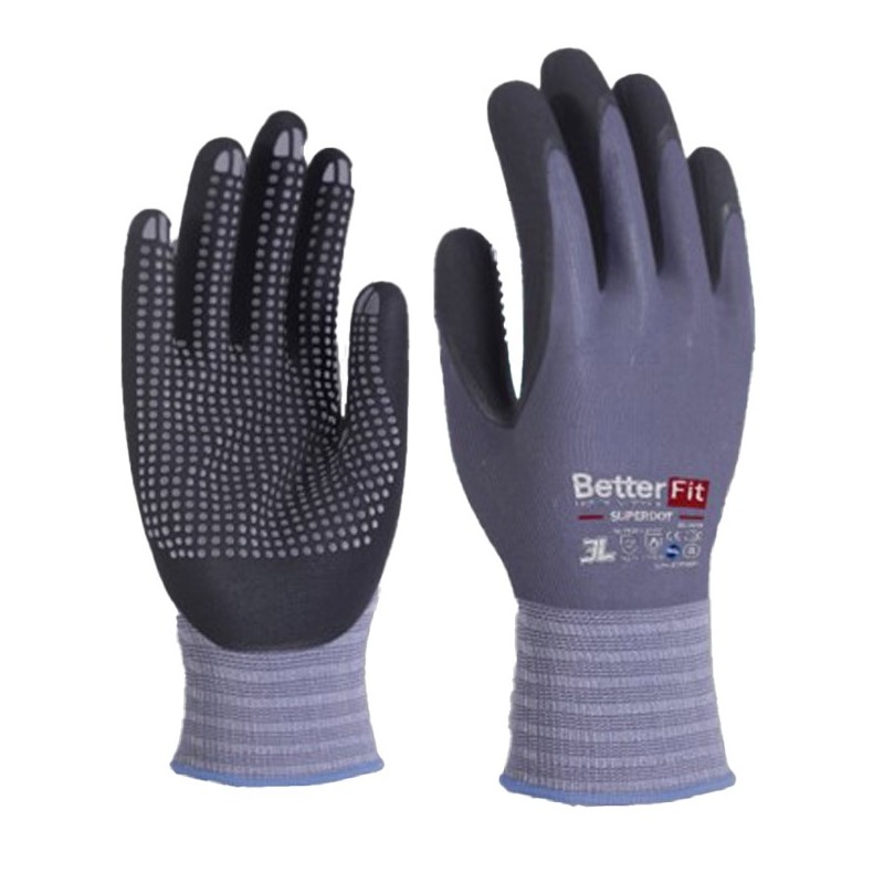 GUANTE  NYLON  CON  NITRILO  ESPECIAL  ALTAS  TEMPERATURAS  3L