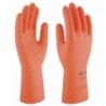GUANTE  LATEX  INDUSTRIAL  NARANJA