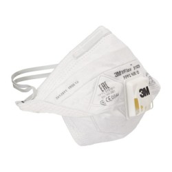 Mascarilla  para  particulas  ffp2  con  válvula,  9162  3M