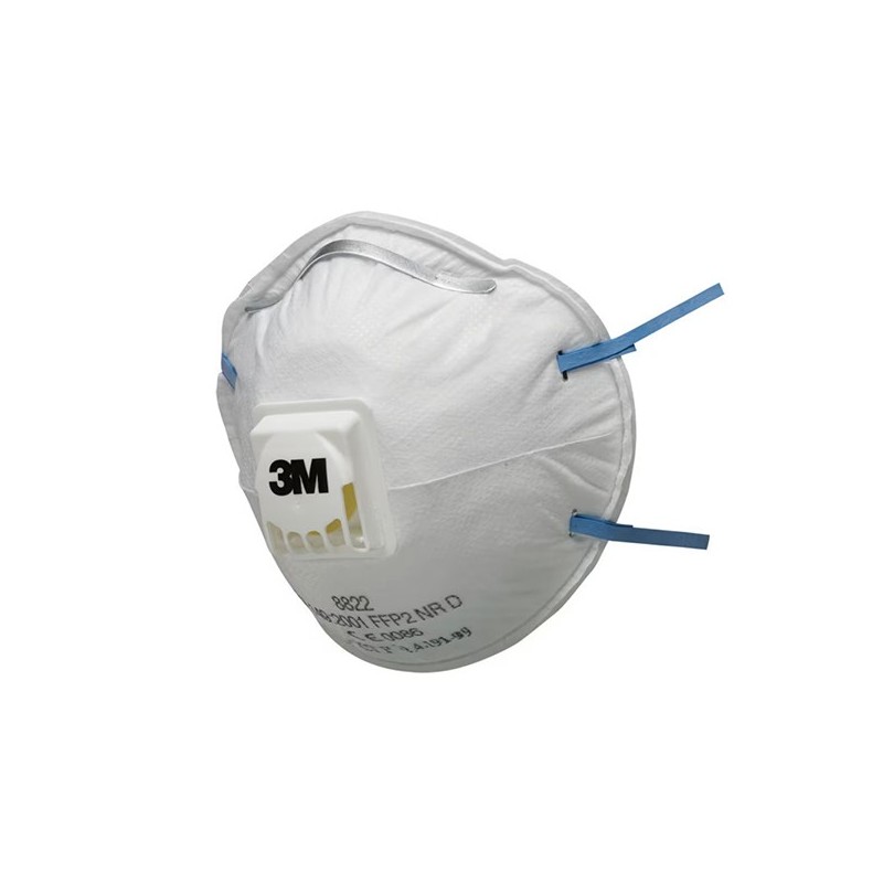MASCARILLA  DESECHABLE  8822  3M  CAJA  DE  10  UNIDADES