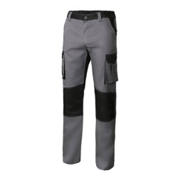 PANTALÓN  BICOLOR  MULTIBOLSILLOS  VELILLA