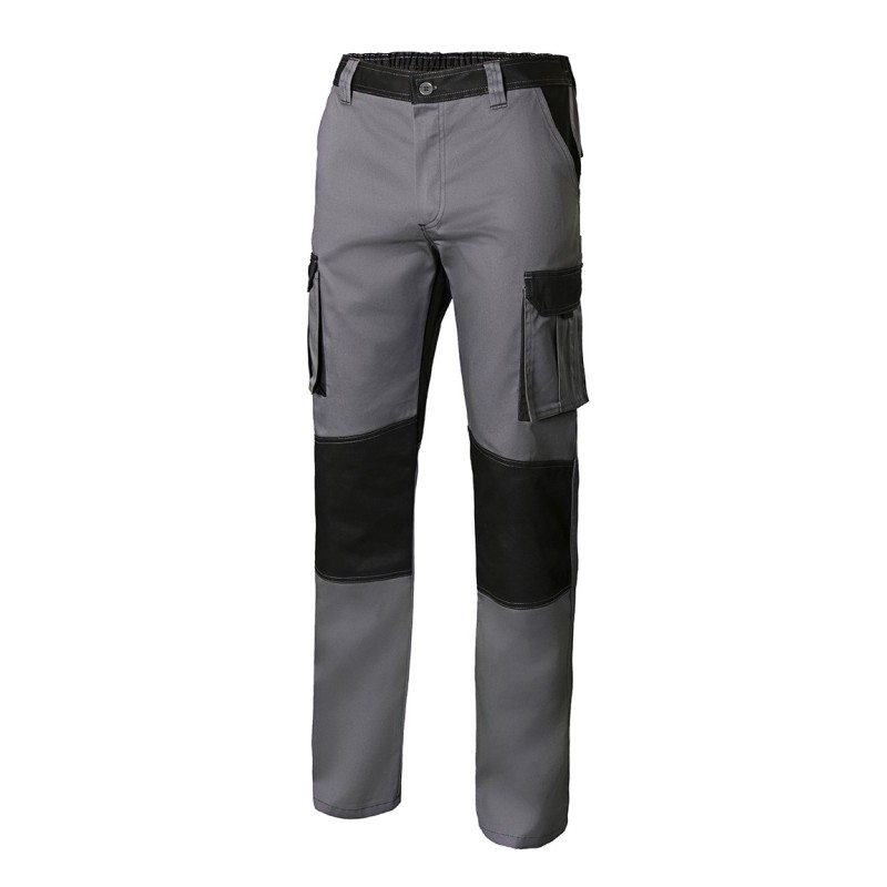 PANTALÓN  BICOLOR  MULTIBOLSILLOS  VELILLA
