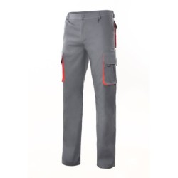 Pantalón  bicolor  multibolsillos  Velilla