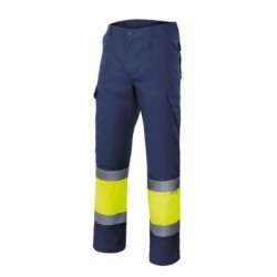 PANTALÓN  BICOLOR  ALTA  VISIBILIDAD  VELILLA
