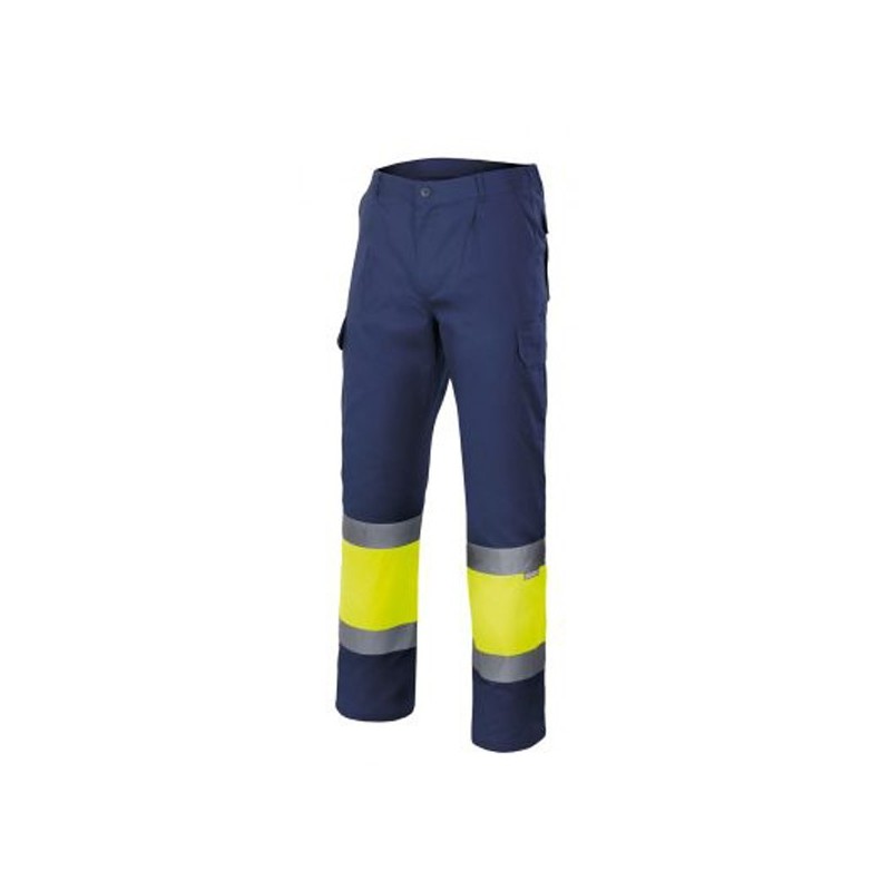 PANTALÓN  BICOLOR  ALTA  VISIBILIDAD  VELILLA