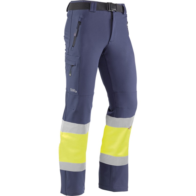 PANTALÓN  "SNOW  ALTA  VISIBILIDAD"  -  Pantalón  multibolsillos  d