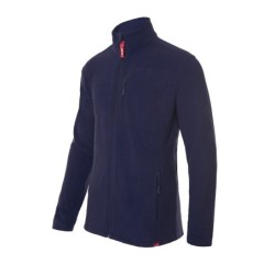 CHAQUETA  MICROPOLAR  AZUL  MARINO  velilla