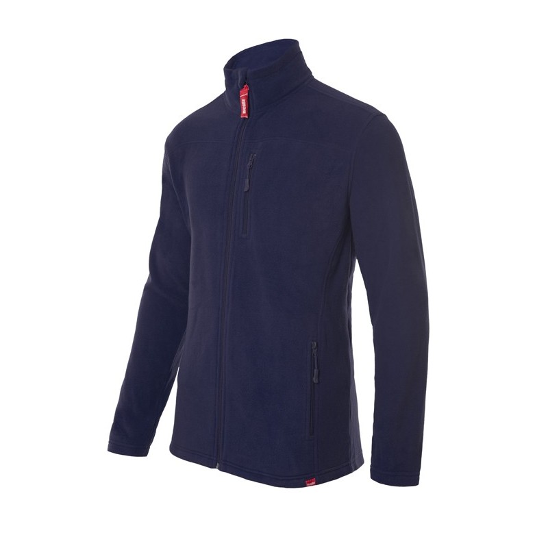 CHAQUETA  MICROPOLAR  AZUL  MARINO  velilla