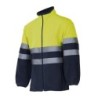 CHAQUETA  POLAR  BICOLOR  ALTA  VISIBILIDAD
