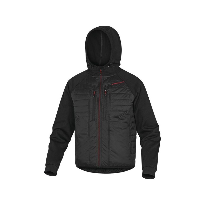 CHAQUETA  ACOLCHADA  BI  MATERIA  DE  POLIAMIDA  Y  POLIÉSTER  2  CAP